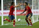 Силва и Фабрегас изработиха първия гол в срещата, който накара италианците да се отворят и да заиграят по-нападателно