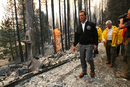 Тук екшън героят обхожда пострадала местност от горски пожар през 2007 г. Заради горските пожари същата година в Калифорния са били евакоирани общо 350 000 къщи.