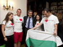 Среща с българската общност в Ню Йорк, където президентът участва в Общото събрание на ООН.