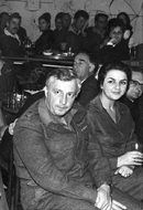 Генерал Шарон със съпругата си Лили на 12 януари 1969 г.