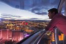 Поглед към Лас Вегас от най-голямото виенско колело в света Las Vegas High Roller.