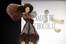 Френска певица с рокля на "Феро" и майстора на шоколада Патрис Шапо.