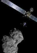 След няколко софтуерни проблема и рестартиране на оборудването всичко заработи нормално и апаратът започна да се движи заедно с кометата.
