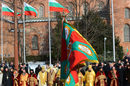 В София честванията за Йордановден започнаха с традиционния Богоявленски водосвет на бойните знамена, флаговете и знамената-светини на Българската армия, отслужен от патриарх Неофит.