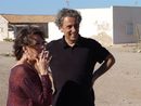 Костюмите на Клаудия Кардинале във филма са на световния дизайнер Джорджо Армани.<br />
<br />
На снимката: Двамата с режисьора в Алмерия, Южна Испания.<br />