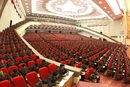 Залата, където на 3 и 4 ноември се проведе 7-та военнообразователна конвенция в Северна Корея.