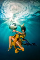 Изложбата включва 55 непоказвани до този момент художествени фотографии. Те разкриват магичния подводен свят на най-големия от Канарските острови - Тенерифе.