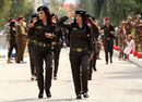 Кюрдски жени се дипломират в полицейската академия в Кюрдистан, Ирак.
