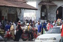 Откритият пазар в град Занзибар.