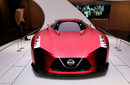 Новия концептуален автомобил Nissan Concept 2020 Vision Gran Turismo в шоурум в Токио, Япония.