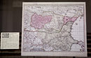 С изложбата библиотеката започва и серия от събития, посветени на нейната 140-годишнина.Карта от средното и долното течение на р.Дунав,1720г.
