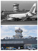 Летище "София" през 90-те години и днес