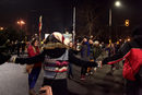 Малко след 20 часа протестиращите блокираха "Орлов мост".