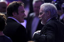 Тарантино и Спилбърг седяха един до друг на 16-ите годишни филмови награди Critics 'Choice през 2011 г.