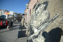 Снимка: графит от изложбата "Изкуство на свободата - от Берлинската стена до уличното изкуство".