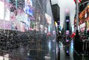 Дъждовен ден в Манхатън, Ню Йорк.