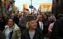 Недоволството срещу президента на Сърбия Александър Вучич не спира и за поредна седмица хиляди жители на Белград излязоха на протест.