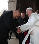Вечерта в София папа Франциск участва в молитва, наречена "Събитие за мир".