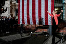 Претендентът за кандидат за президент на демократите в САЩ Елизабет Уорън, заснета на митинг в Сан Диего, Калифорния, САЩ.