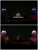 Президентският дворец в Ню Делхи.