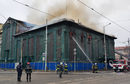 Пожар горя в сградата на бившия фолкклуб "Син сити".
