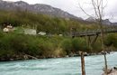 Мостът на който свършва двудневното пускане. Излизаме на ничия земя между границите на Черна гора и Босна.<br />