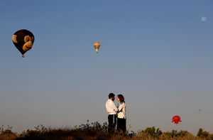 Фотогалерия: Пъстри балони в небето над Израел