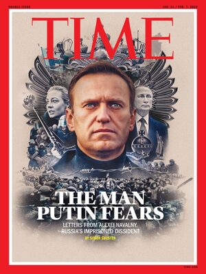Снимка на деня: Навални се появи на корицата на сп. "Тайм"