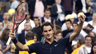 Роджър Федерер се изравни с <span class="highlight">Агаси</span> по победи в Големия шлем