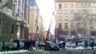 Пожарната в помощ на общината