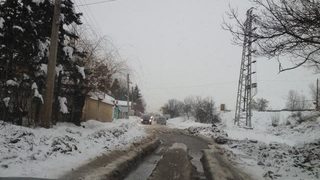 Ледено езеро в Горна Баня