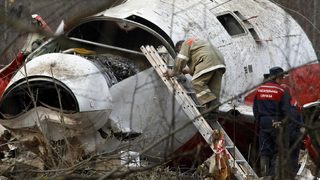 По самолета, разбил се край <span class="highlight">Смоленск</span>, са открити следи от експлозив