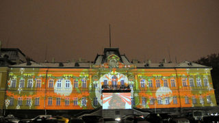 Преобразената фасада на Националната художествена галерия