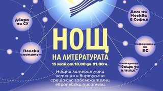 Нощни четения превземат 10 български града тази вечер