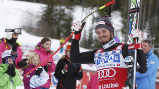 <span class="highlight">Доминик</span> Парис спечели първото мъжко спускане в алпийските ски