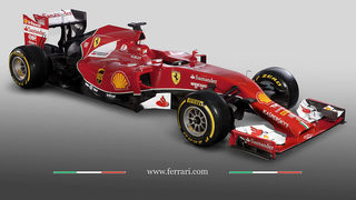 "Ферари" също показа различен дизайн с новия си <span class="highlight">болид</span>
