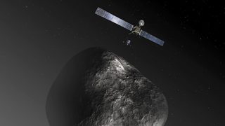 За пръв път космическа сонда достигна комета