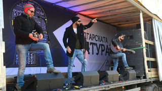 Концерт "Нова година за българската култура" се състоя пред сградата на Народното събрание