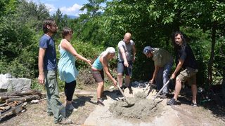 Акция "Спасяване на ощавските бани"