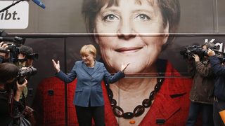 Ангела Меркел е най-влиятелната <span class="highlight">личност</span> на годината и според "Франс прес"