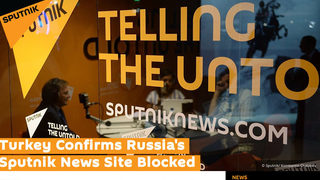 Сайтът на руската държавна агенция "Спутник" е бил <span class="highlight">блокиран</span> в Турция