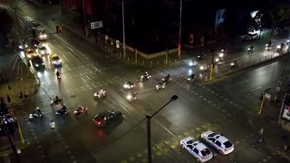 След нощното мотошествие в София полицията започна да проверява <span class="highlight">мотористи</span>