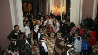 Деца от Перник и София представиха Сурва и Василица в Националния етнографски музей