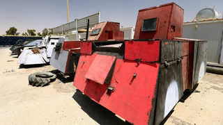 Фотогалерия: Автопаркът на самоубийците от "Ислямска държава"