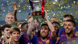 "Барселона" триумфира със Суперкупата на Испания в драматичен мач със "<span class="highlight">Севиля</span>"