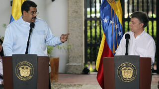 Мадуро обвини САЩ, че наредили на <span class="highlight">Колумбия</span> да го убие