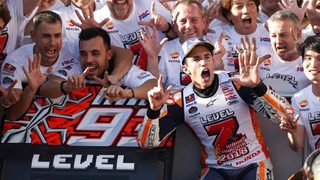 Марк Маркес триумфира с пета титла в <span class="highlight">MotoGP</span> три кръга преди края на сезона