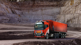 Автономни камиони на "Волво" започнаха работа в мина за <span class="highlight">варовик</span> в Норвегия (видео)