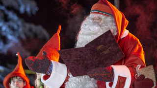 Снимка на деня: Дядо Коледа потегли от <span class="highlight">Лапландия</span> да разнася подаръци по света
