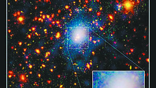 Четири галактики се сливат в гигантско ново образувание